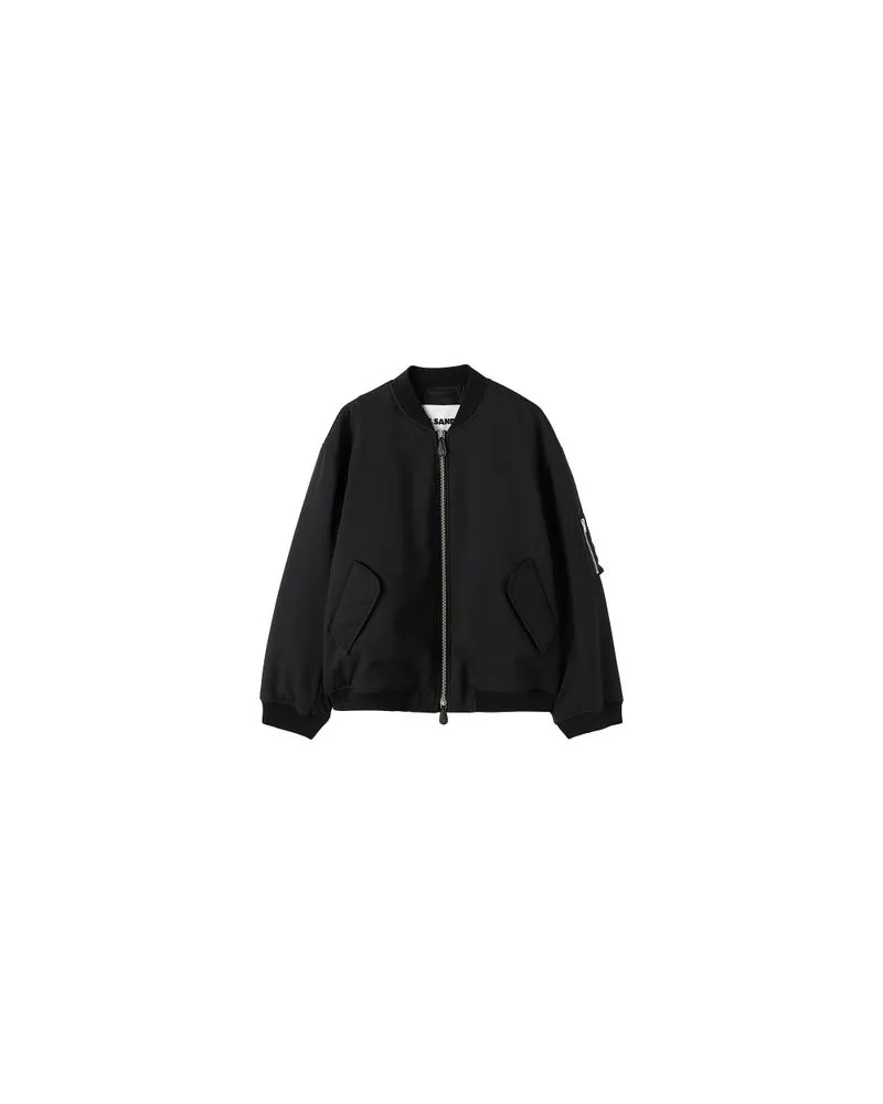 Jil Sander Bomberjacke Black