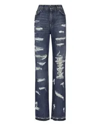 Dolce & Gabbana Denim-Jeans mit Rissen Multicolor