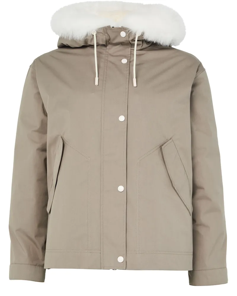 Yves Salomon Kapuzenjacke aus Baumwolle 