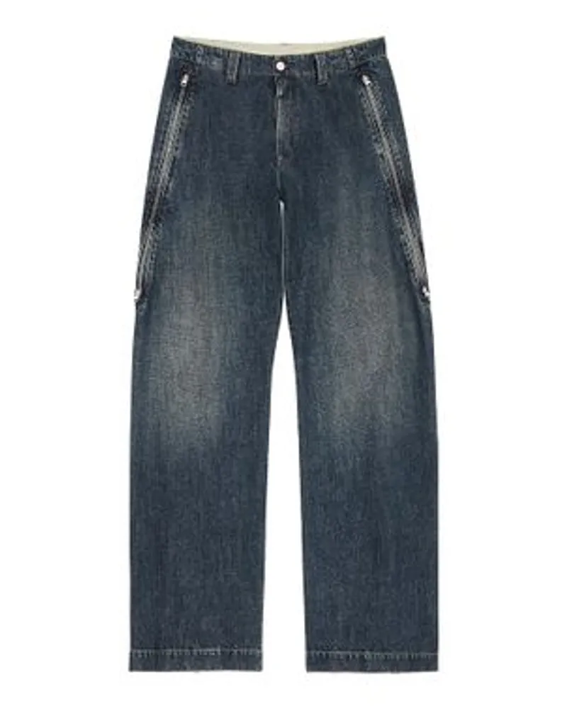 Maison Margiela Jeans mit geradem Bein Blue