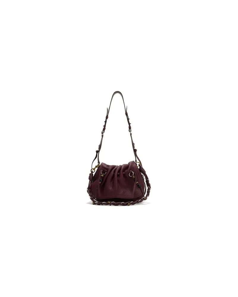 Isabel Marant Schultertasche Bolton Burgundy