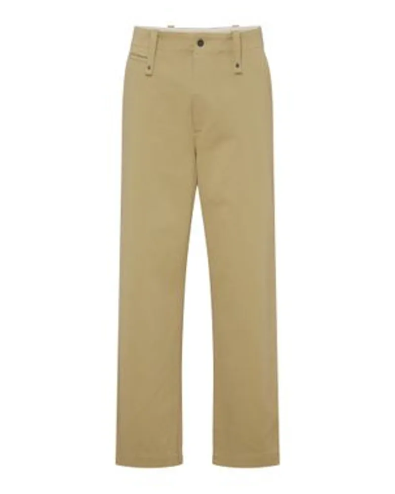 Burberry Gerade Hose Beige