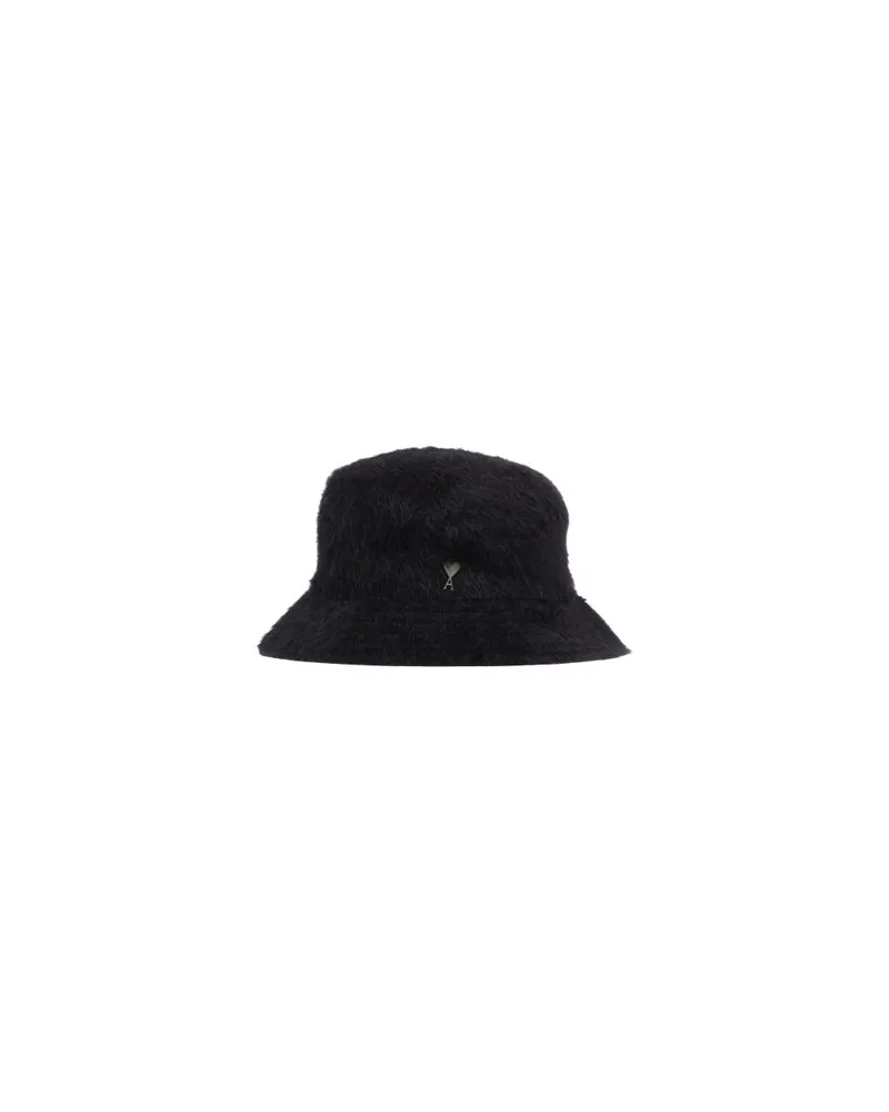 AMI Paris Bucket Hat Ami de Cœur Black