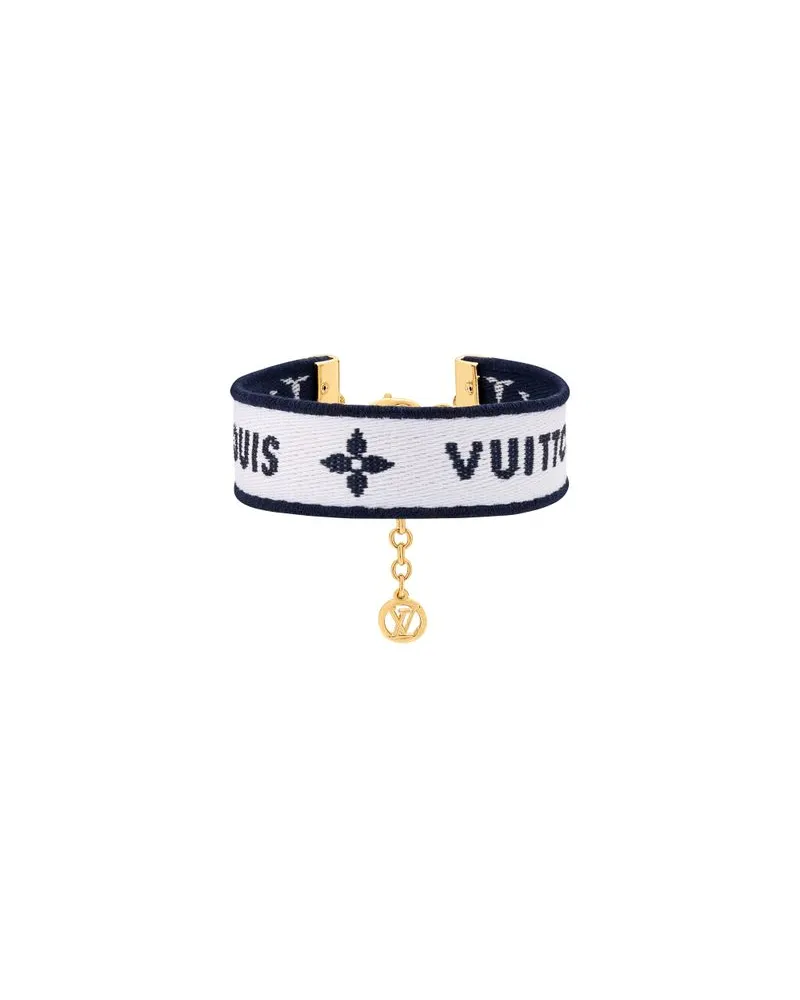 Louis Vuitton Gerader Mantel Blue