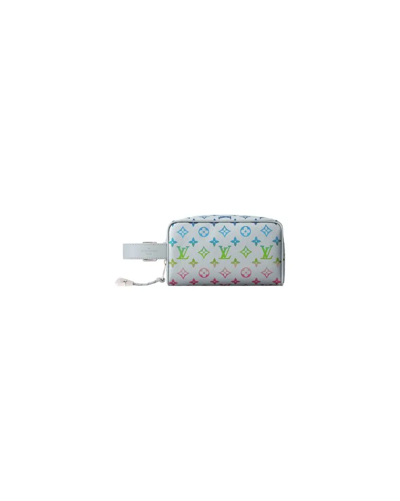 Louis Vuitton Gerader Mantel Blue