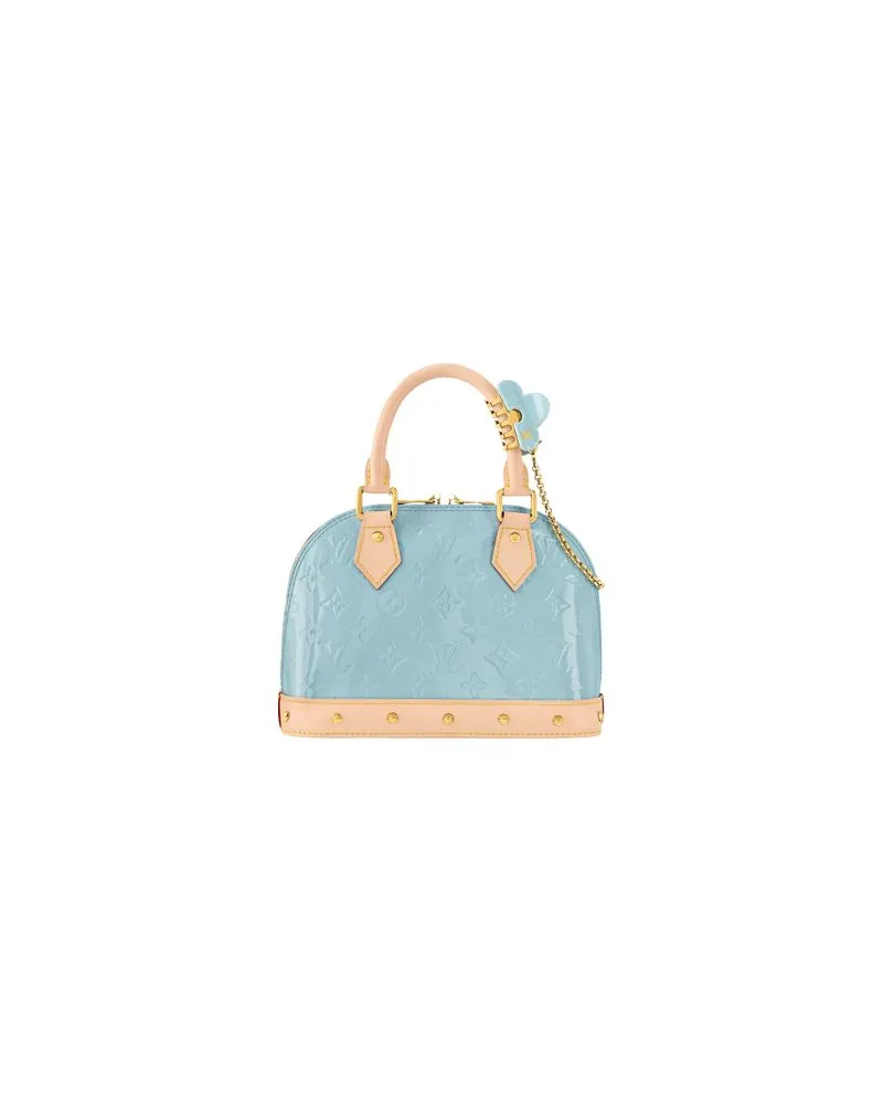 Louis Vuitton Gerader Mantel Blue