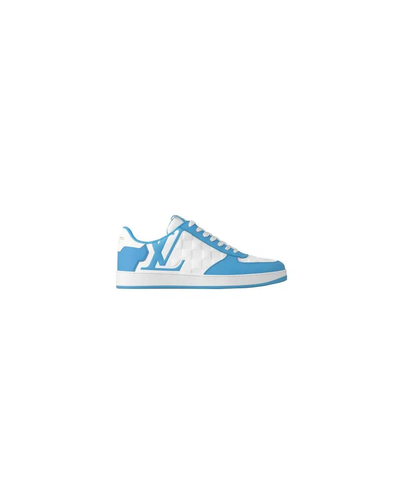 Louis Vuitton Gerader Mantel Blue