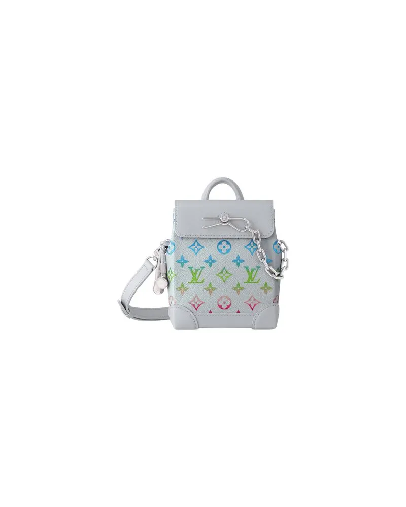 Louis Vuitton Gerader Mantel Blue