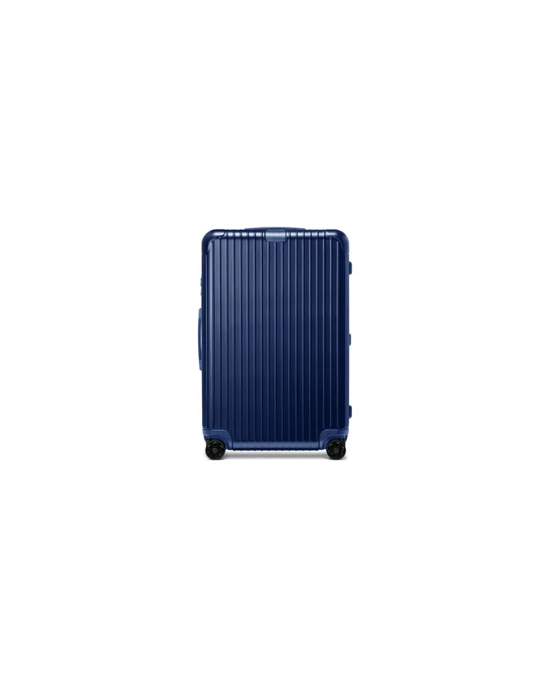 Louis Vuitton Gerader Mantel Blue