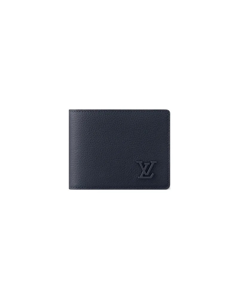 Louis Vuitton Gerader Mantel Blue