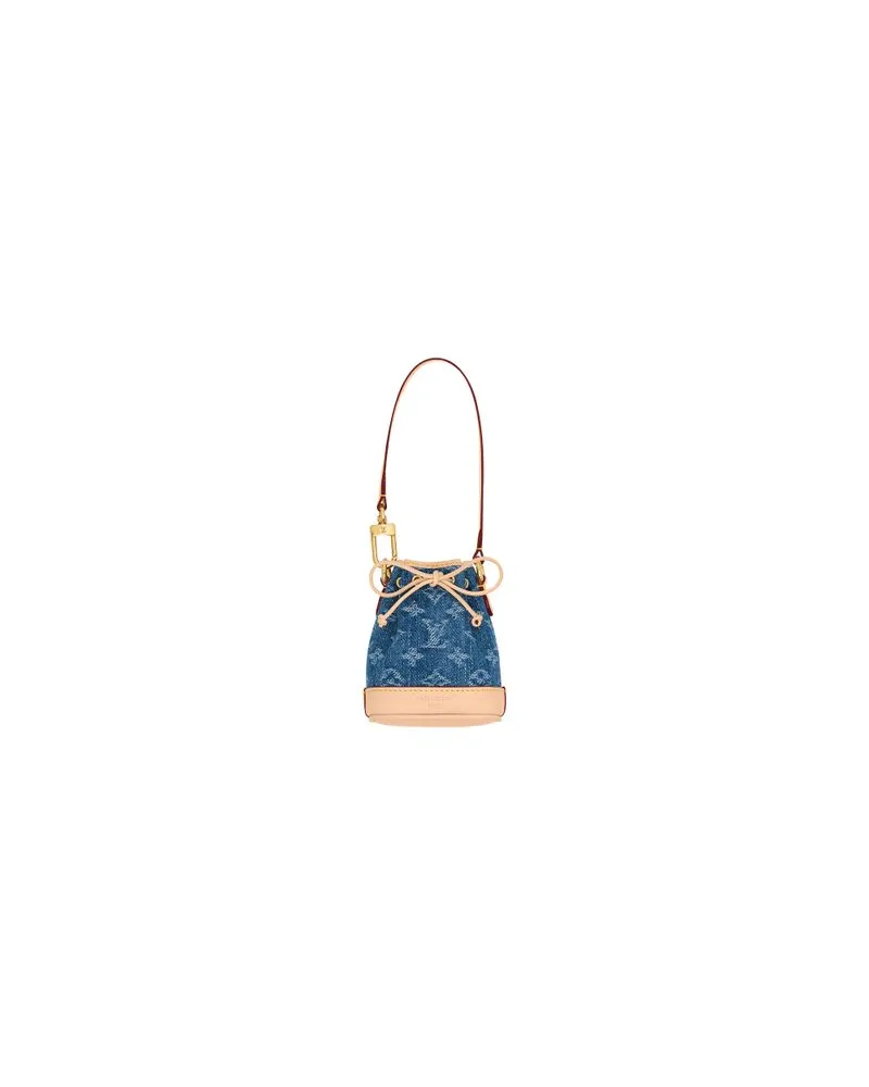 Louis Vuitton Gerader Mantel Blue