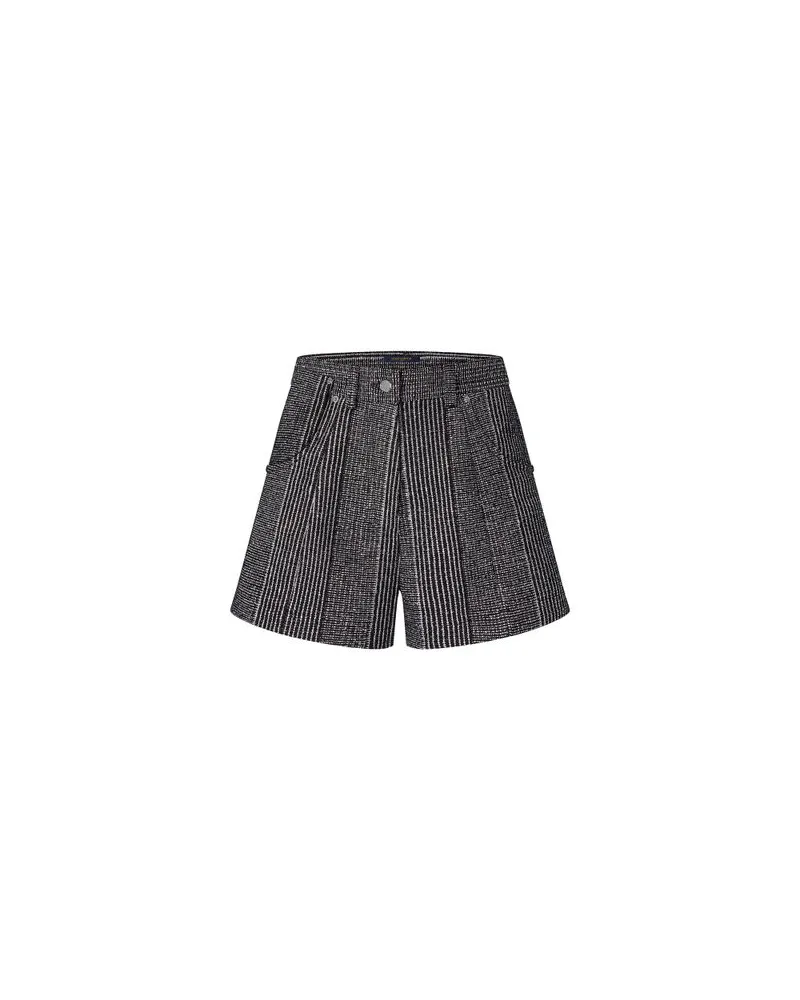 Louis Vuitton Gerader Mantel Blue