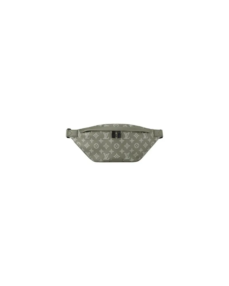Louis Vuitton Gerader Mantel Blue
