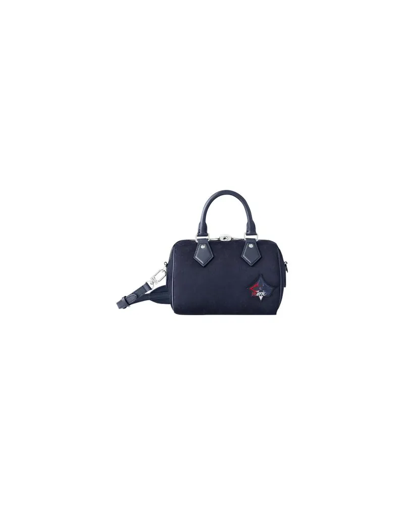 Louis Vuitton Gerader Mantel Blue