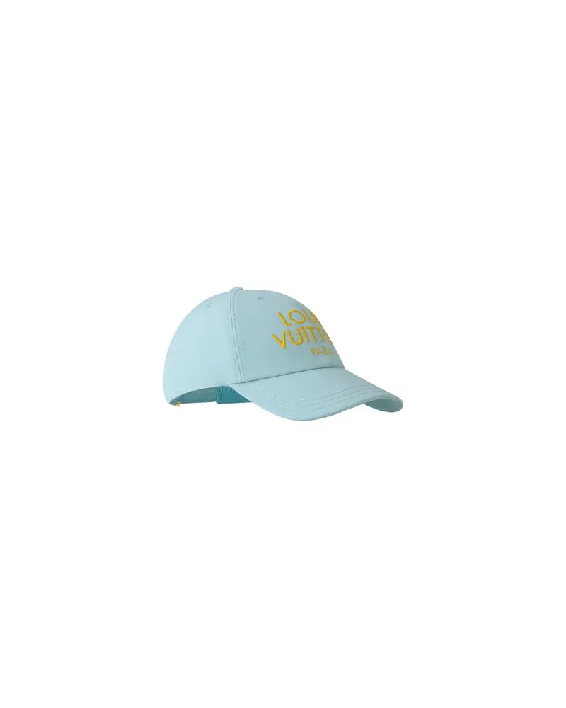 Louis Vuitton Gerader Mantel Blue