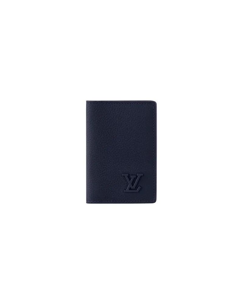 Louis Vuitton Gerader Mantel Blue