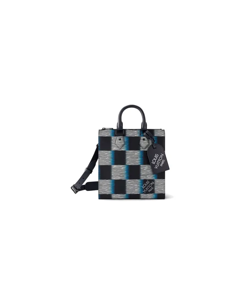 Louis Vuitton Gerader Mantel Blue