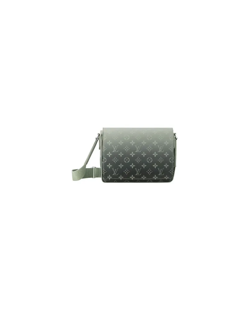 Louis Vuitton Gerader Mantel Blue
