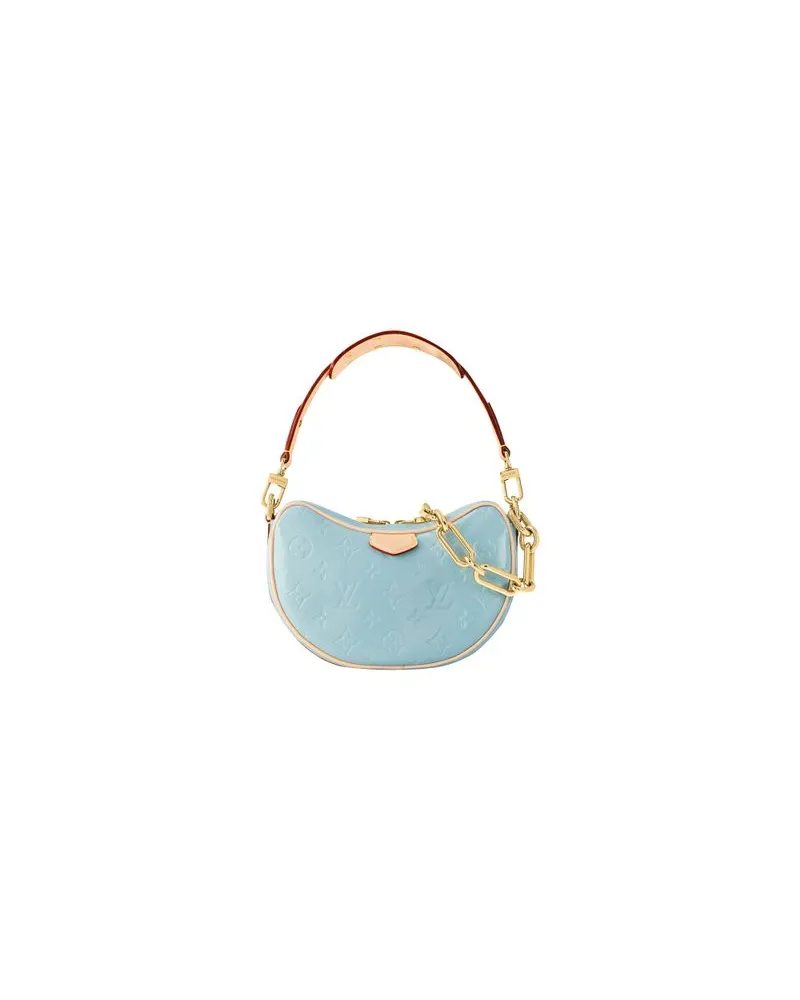 Louis Vuitton Gerader Mantel Blue
