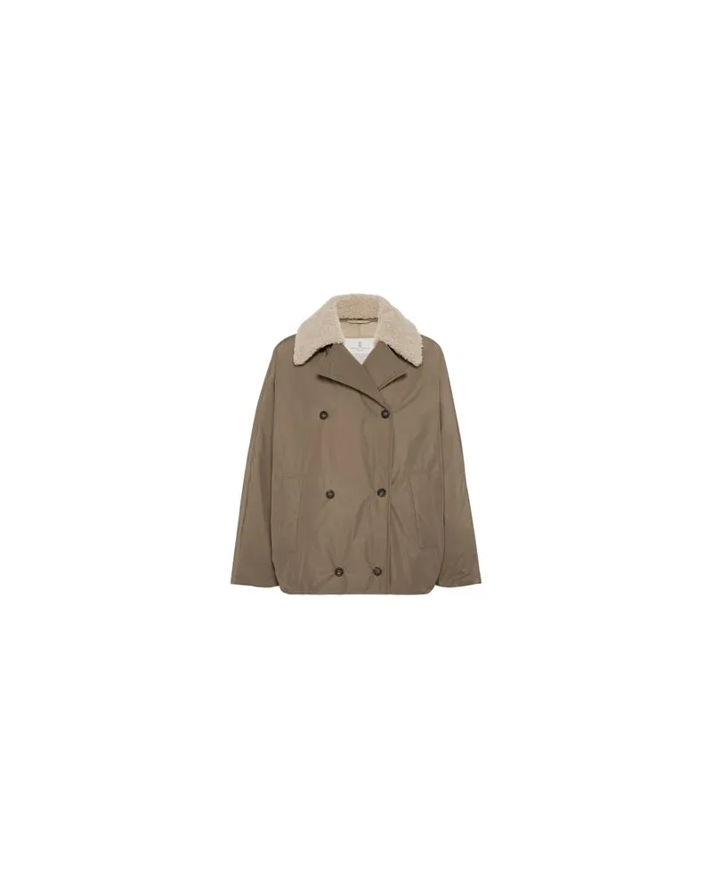 Brunello Cucinelli Daunenjacke Beige