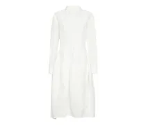 Kleid aus Leinen und Viskose