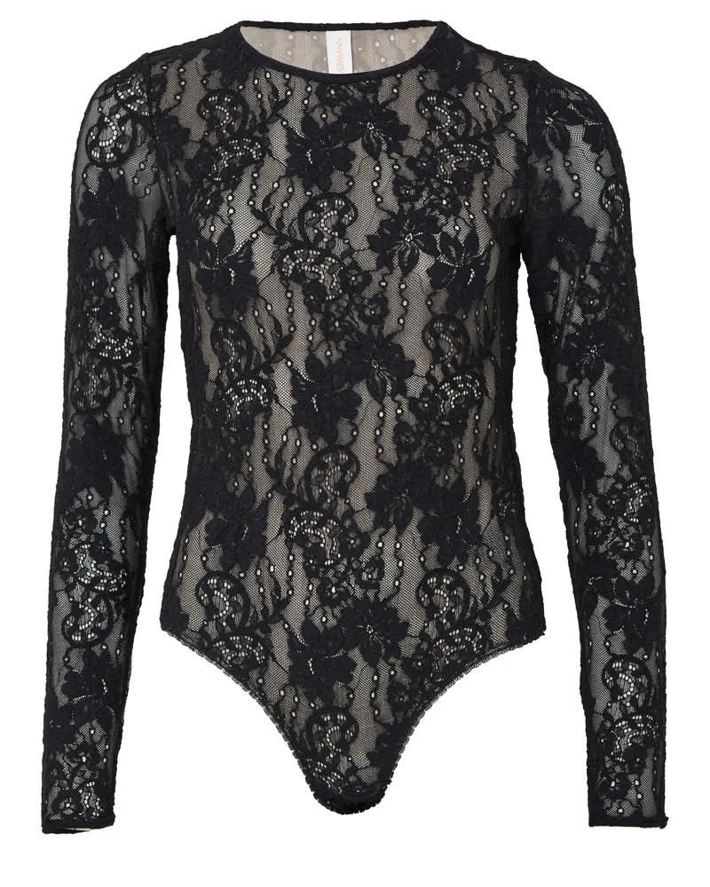 Zimmermann Bodysuit mit Spitze 
