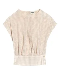 Claudie Pierlot Gerafftes Top Cut-out-Design Multicolor