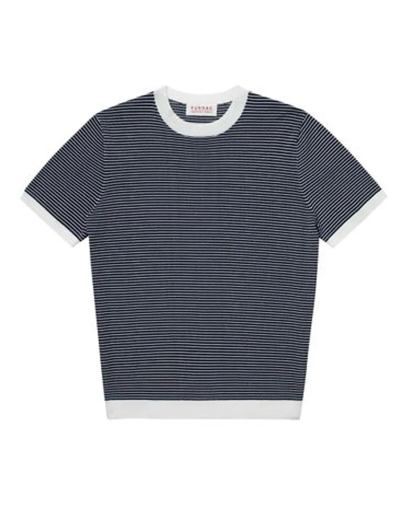 FURSAC Gestreiftes T-Shirt Blue