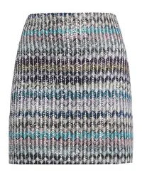 Missoni Minirock mit Pailletten und Zickzackmuster Multicolor