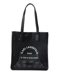 Karl Lagerfeld Rue St-Guillaume Strand-Tote-Bag Black