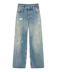 Acne Studios Denimhose mit weiten Beinen Blue