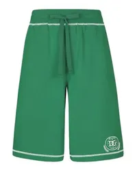 Dolce & Gabbana Joggingshorts mit Logo Green