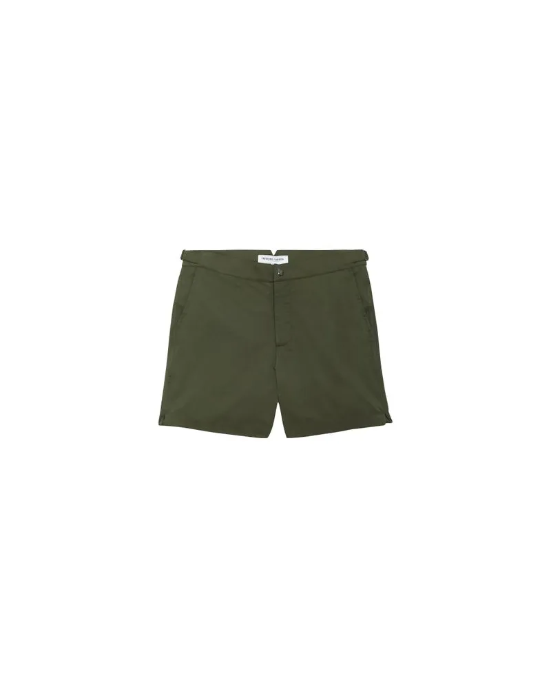 Frescobol Carioca Badeshorts im Anzugstil Rio Green