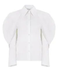 Nina Ricci Neckholder-Shirt ndetail White