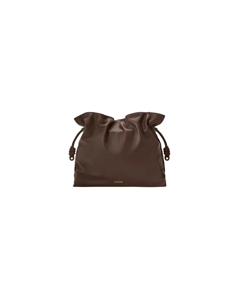 Loewe Große Clutch Flamenco Brown