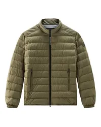 Woolrich Leichte Hybrid-Daunenjacke Green