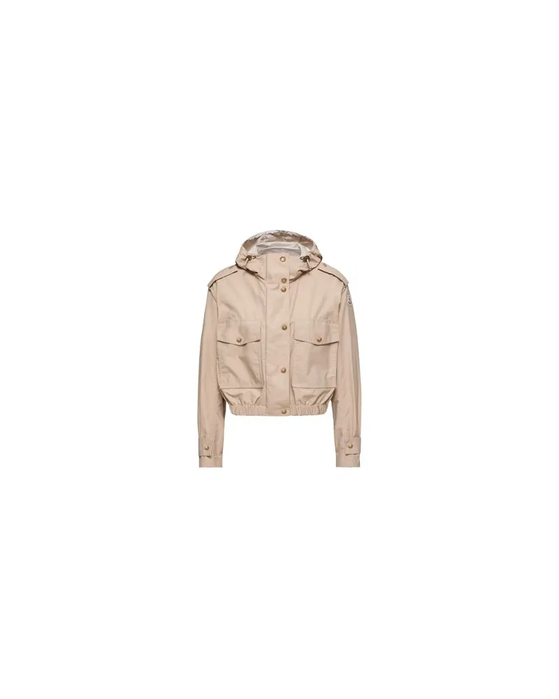 Moncler Kurze Jacke Carex Beige