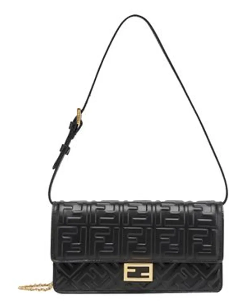 Fendi Wallet On Chain Baguette Black