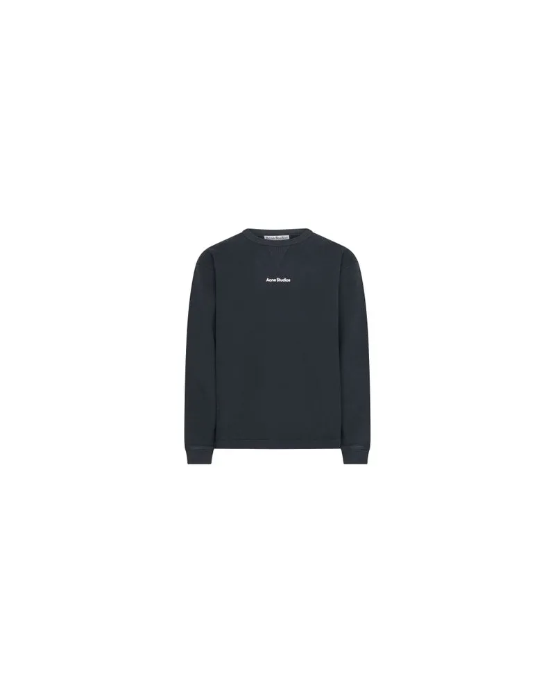 Acne Studios Logo Sweatshirt Black