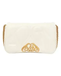 Alexander McQueen Kleine Tasche The Seal Beige