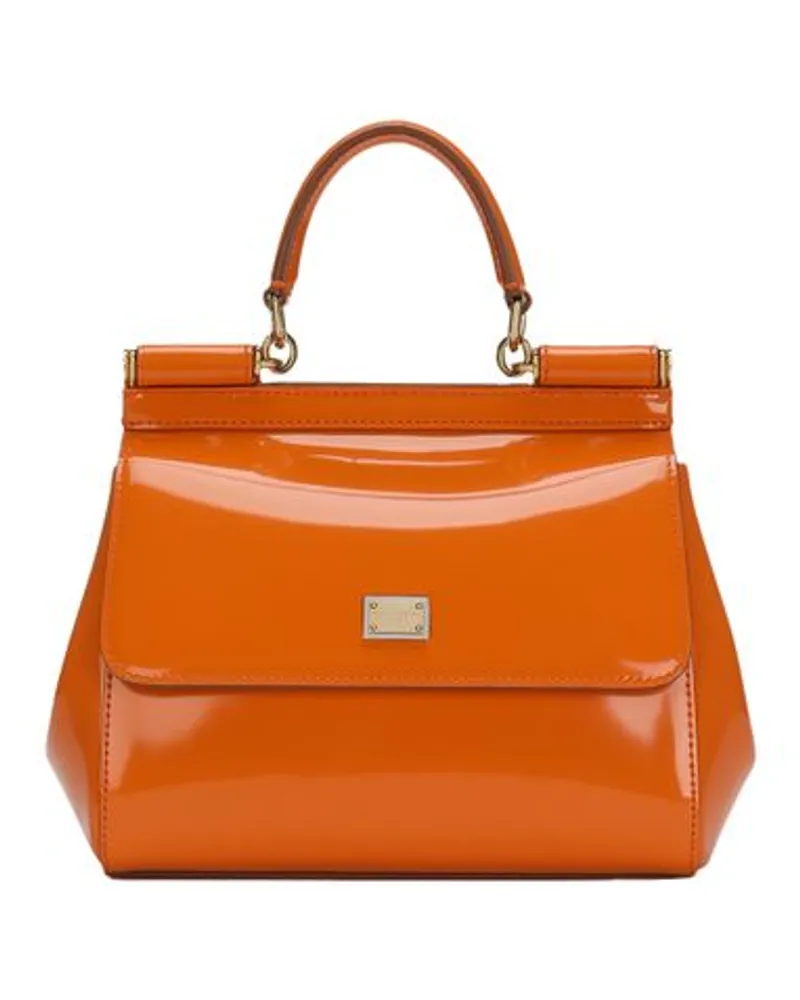 Dolce & Gabbana Kleine Handtasche Sicily Orange