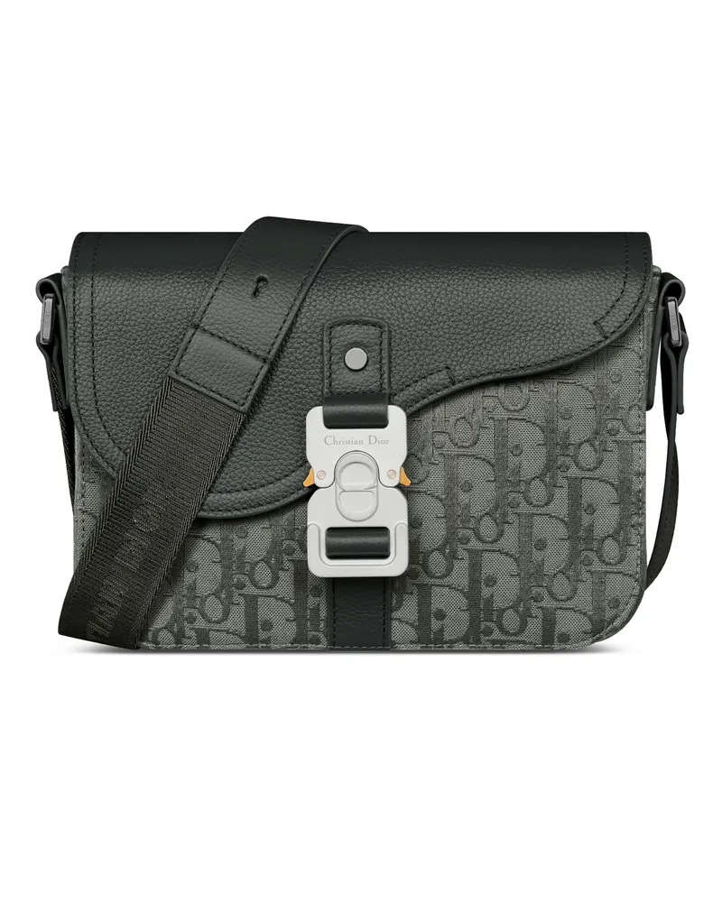 Dior Kleine Saddle Messenger Tasche mit Umschlagklappe 