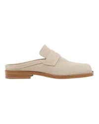 Maison Margiela Mules Tabi White