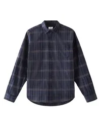 Woolrich Kariertes Hemd Blue