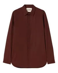 Jil Sander Langarmhemd Brown