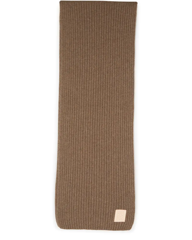 Loewe Schal aus Kaschmir Beige