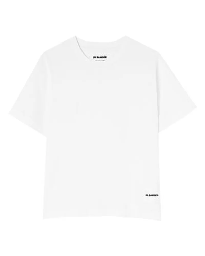 Jil Sander T-Shirts im 3er-Set White