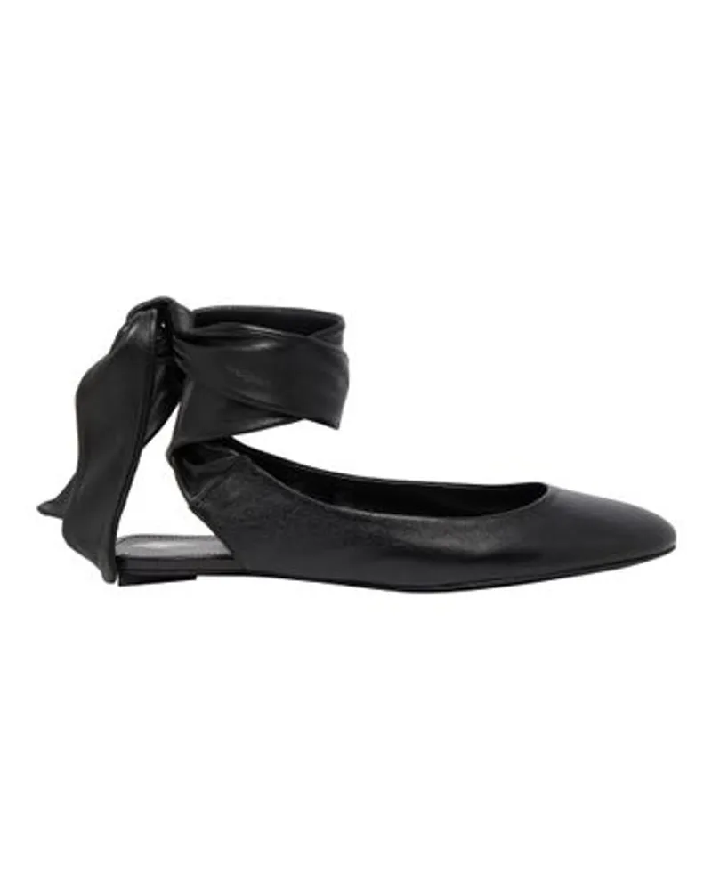 ATTICO Flache Ballerinas Cloe Black