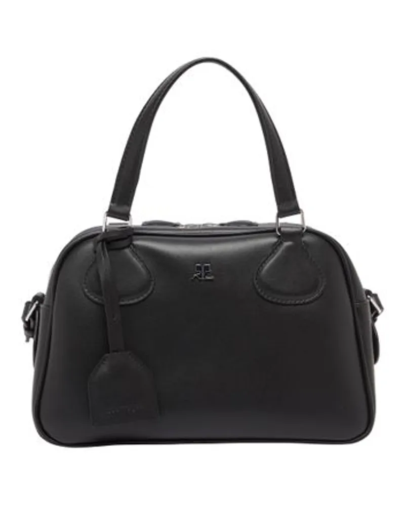 Courrèges AC Stud Bowlingtasche Black