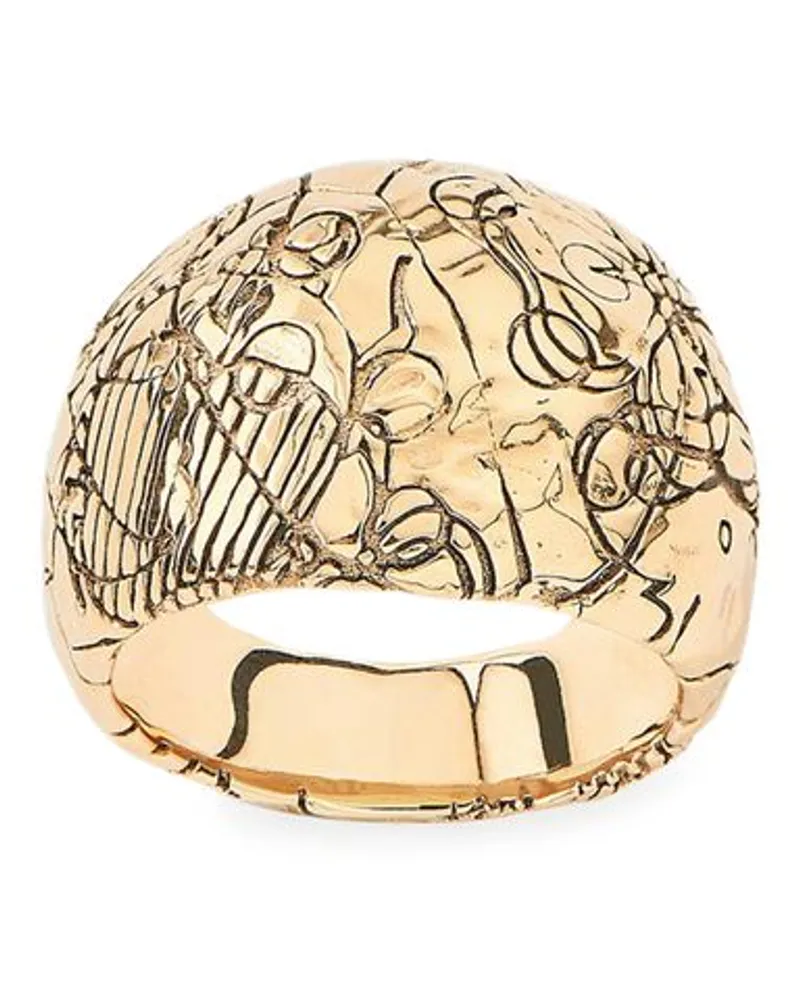 Aurélie Bidermann Ring Rosalba Gold